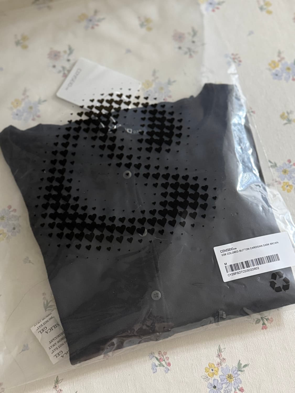 코이세이오 038 COLORED BUTTON CARDIGAN 상품이미지2