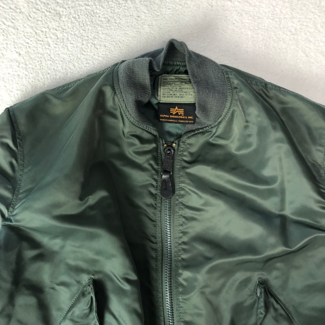 90s 알파인더스트리 USA 미제 Ma1 플라이트 자켓 상품이미지4