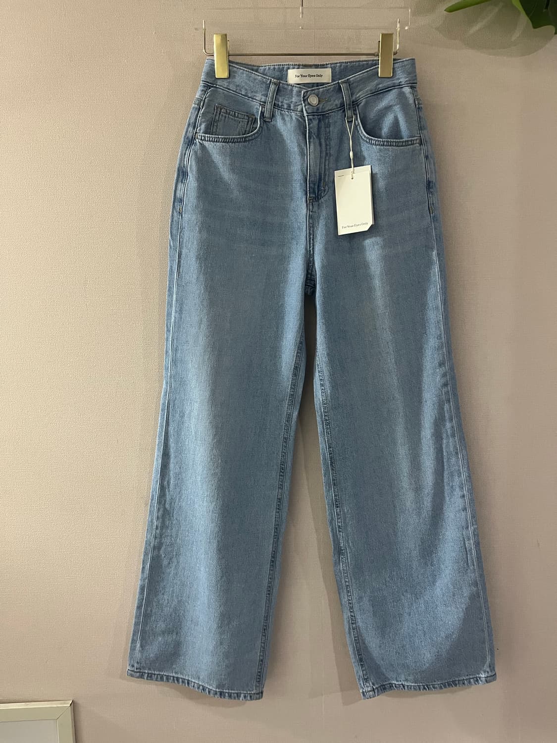 포유온 Benny loose denim(34,standard) 상품이미지6