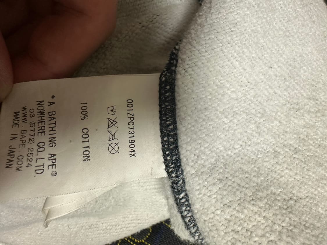 베이프 언디핏 후드집업 상품이미지3