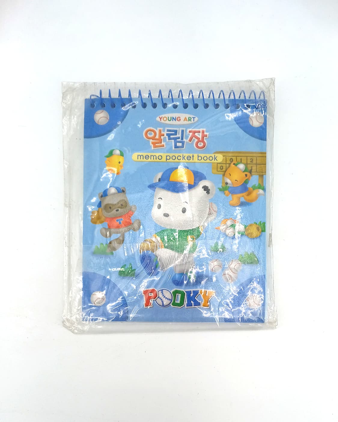 영아트 고전문구 푸키 야구선수 알림장 일기 다이어리 수첩메모지 메모장 상품이미지2