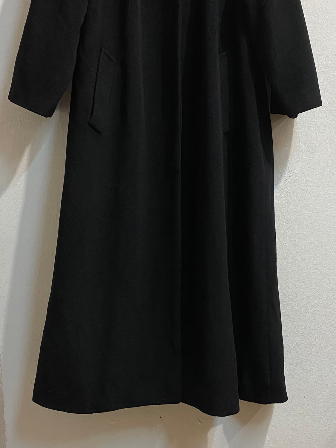 빈티지 램스울 앙고라 롱 코트 상품이미지7