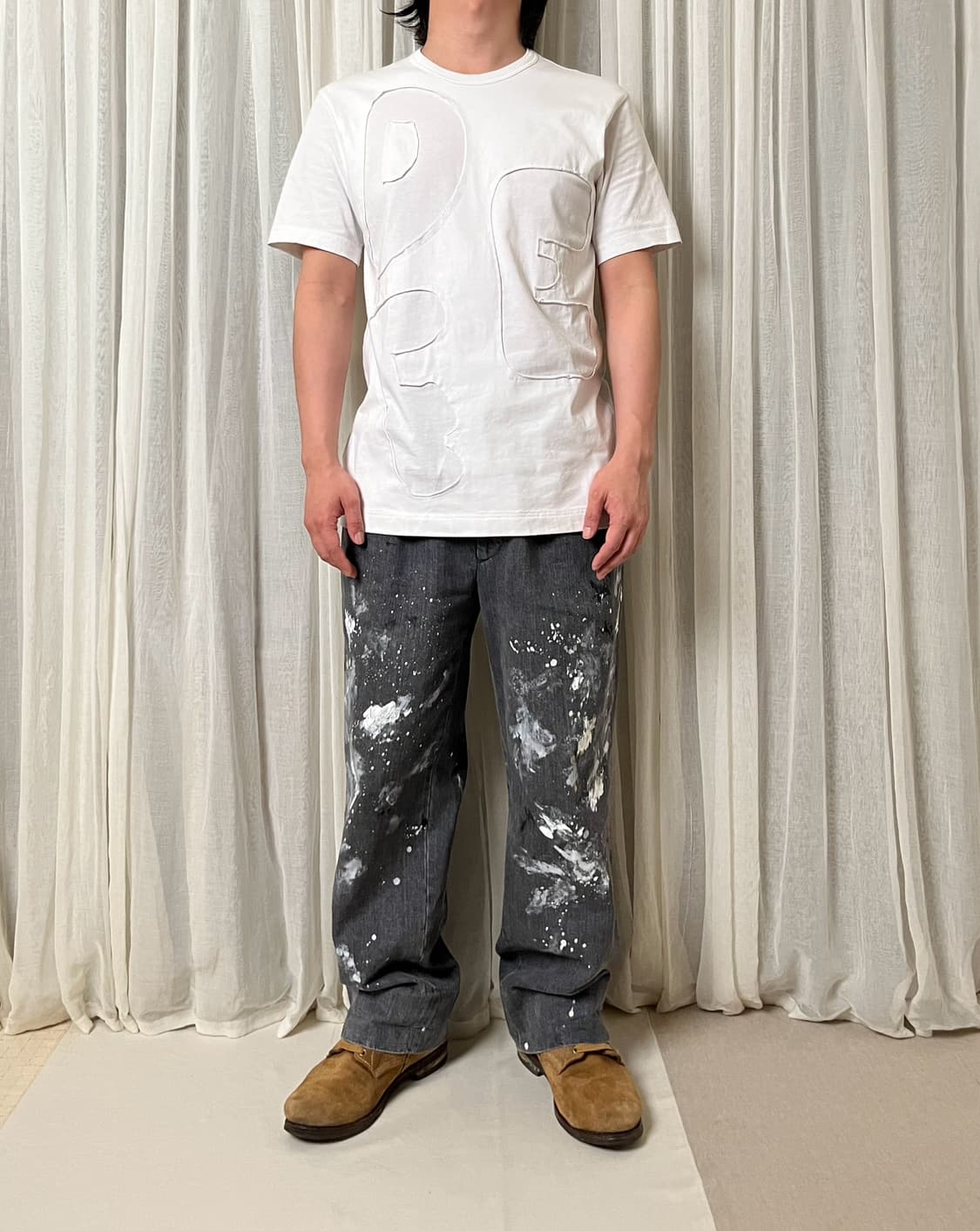 꼼데가르송 컷아웃 아플리케 티셔츠 comme des garcons 상품이미지9