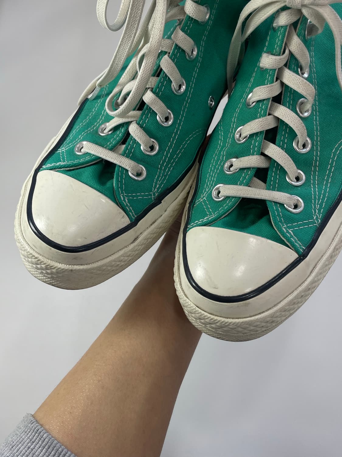 컨버스 척 70 하이 코트 그린 260 상품이미지3