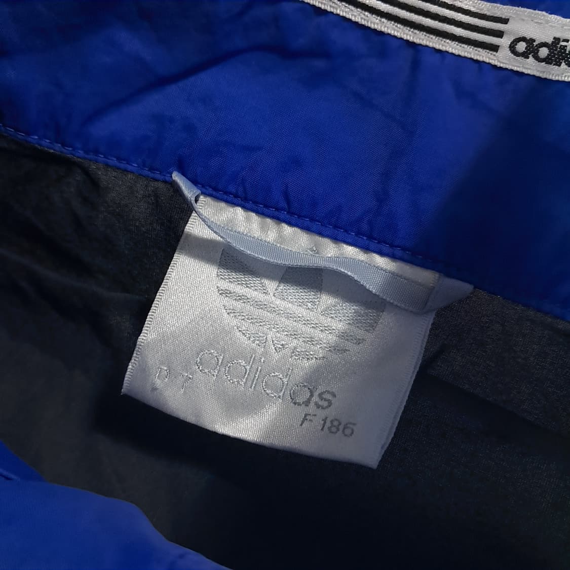 CK511 L 아디다스 90s 오리지널 블루 바람막이 자켓 상품이미지5