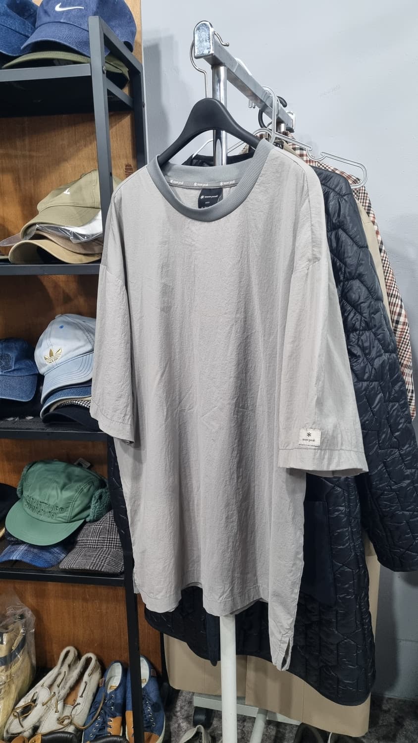 snow peak 바스락 기본 반팔 공용 105 상품이미지1