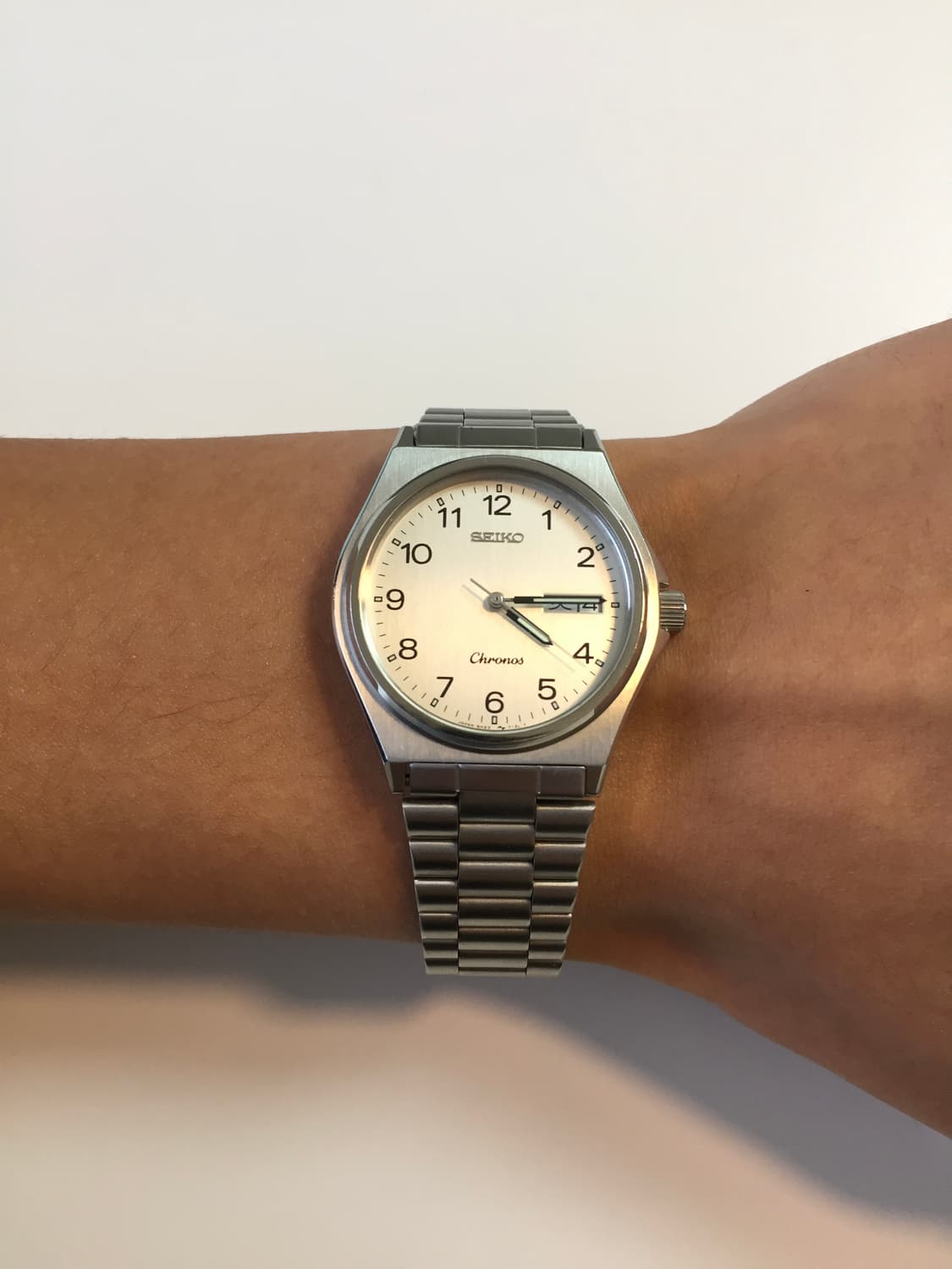 새상품 80s seiko chronos arabic index 상품이미지4