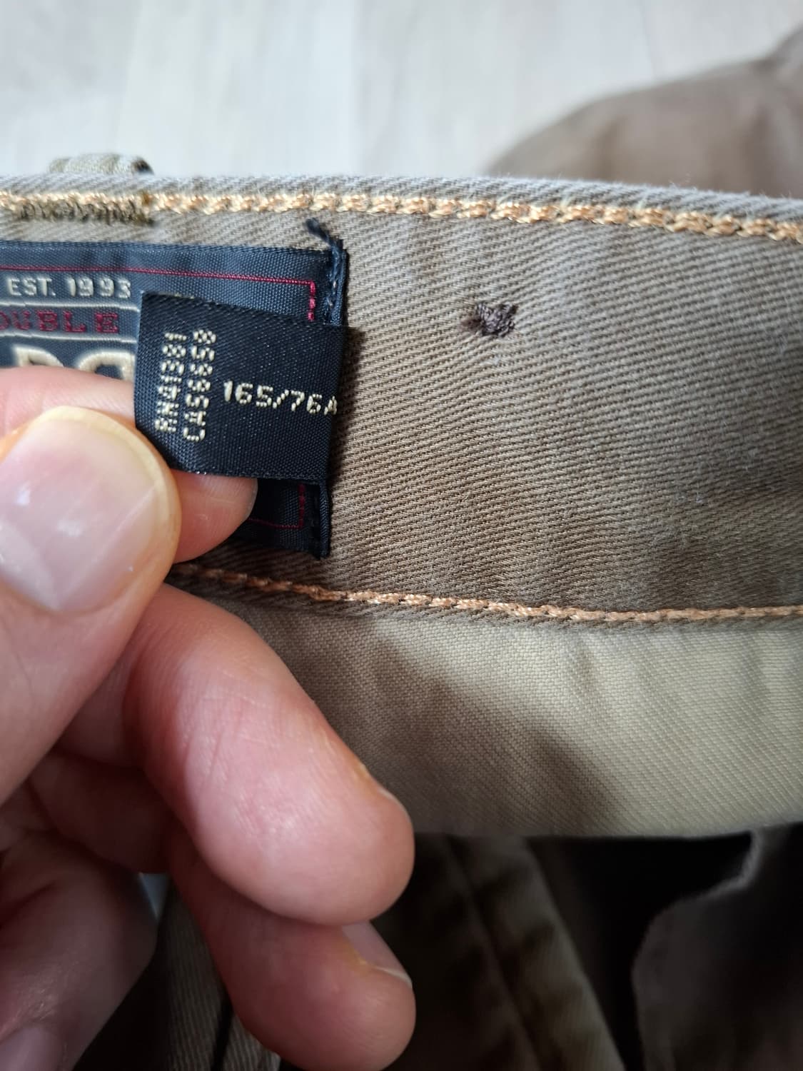 30/30 RRL 더블알엘 왁스 코티드 필드핏 치노 워크 팬츠 브라운 상품이미지3