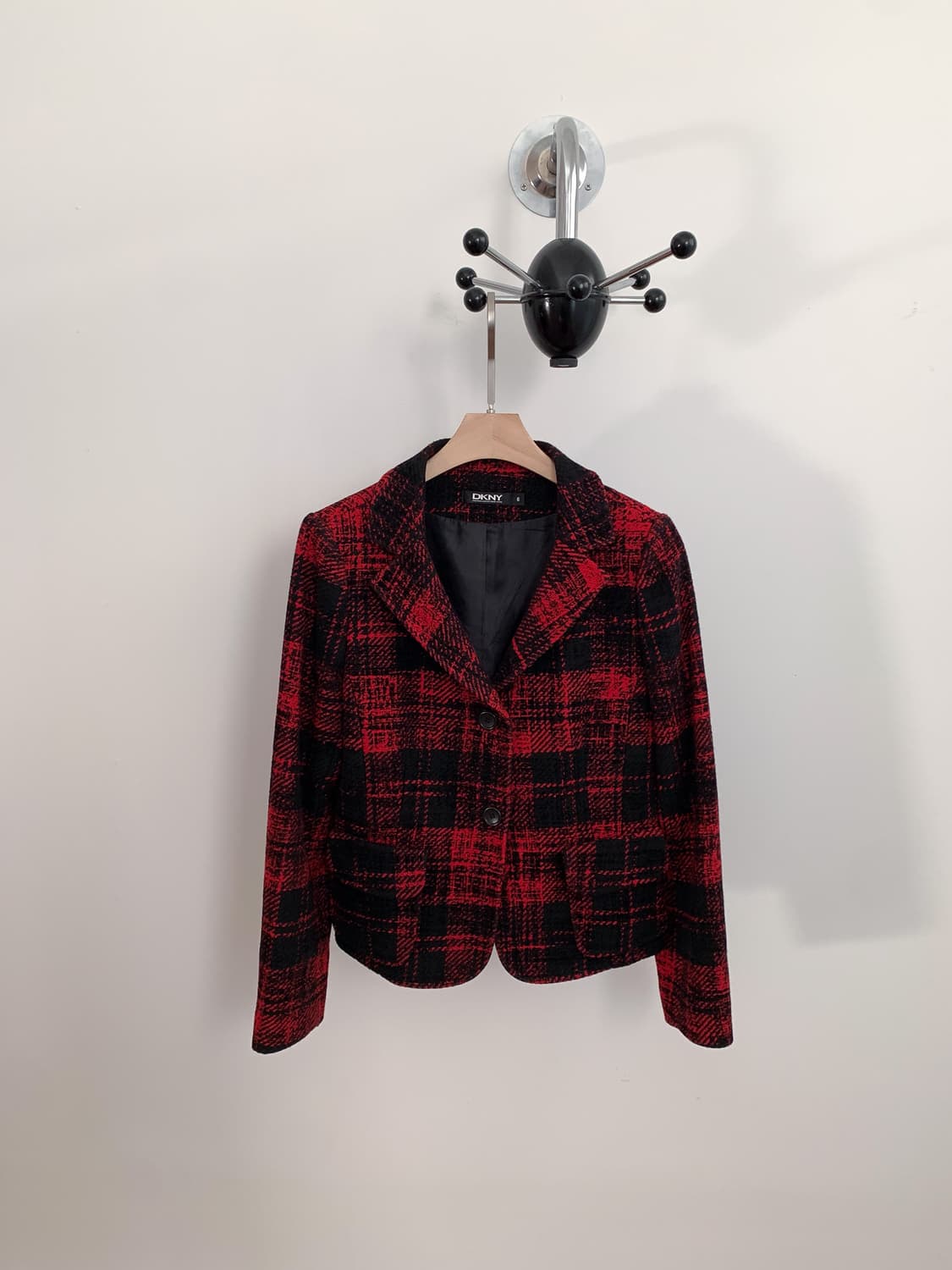 DKNY 레드 체크 셋업 90/28inch  상품이미지6