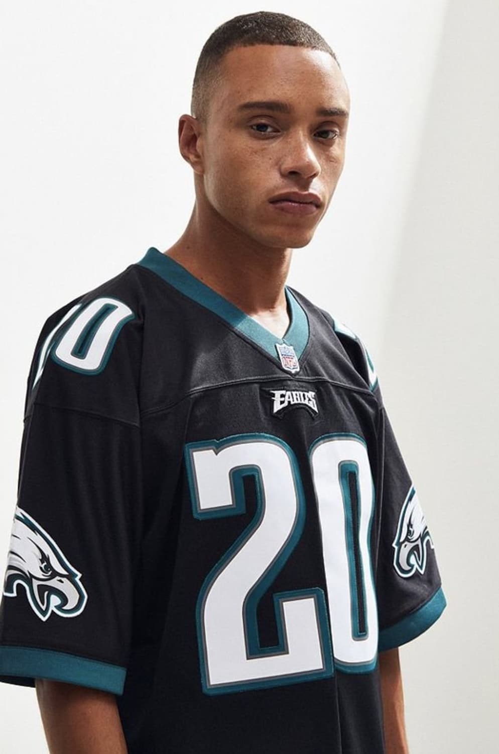 2000s 리복 NFL 필라델피아 이글스 럭비져지 상품이미지4