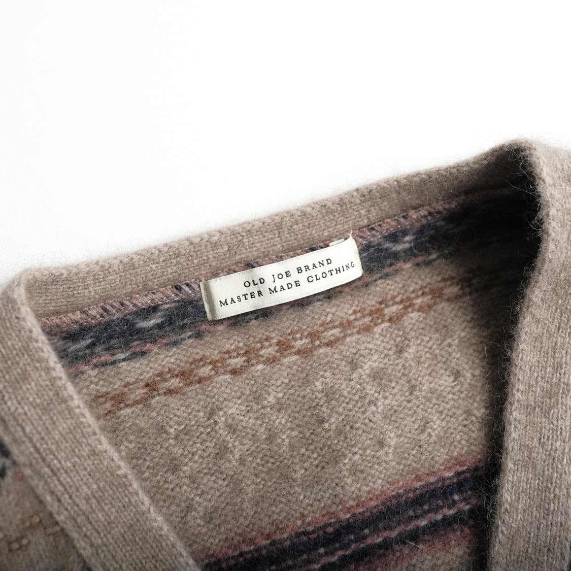 올드조 라쿤 페어아일 V넥 베스트 40(103-105)사이즈 상품이미지4