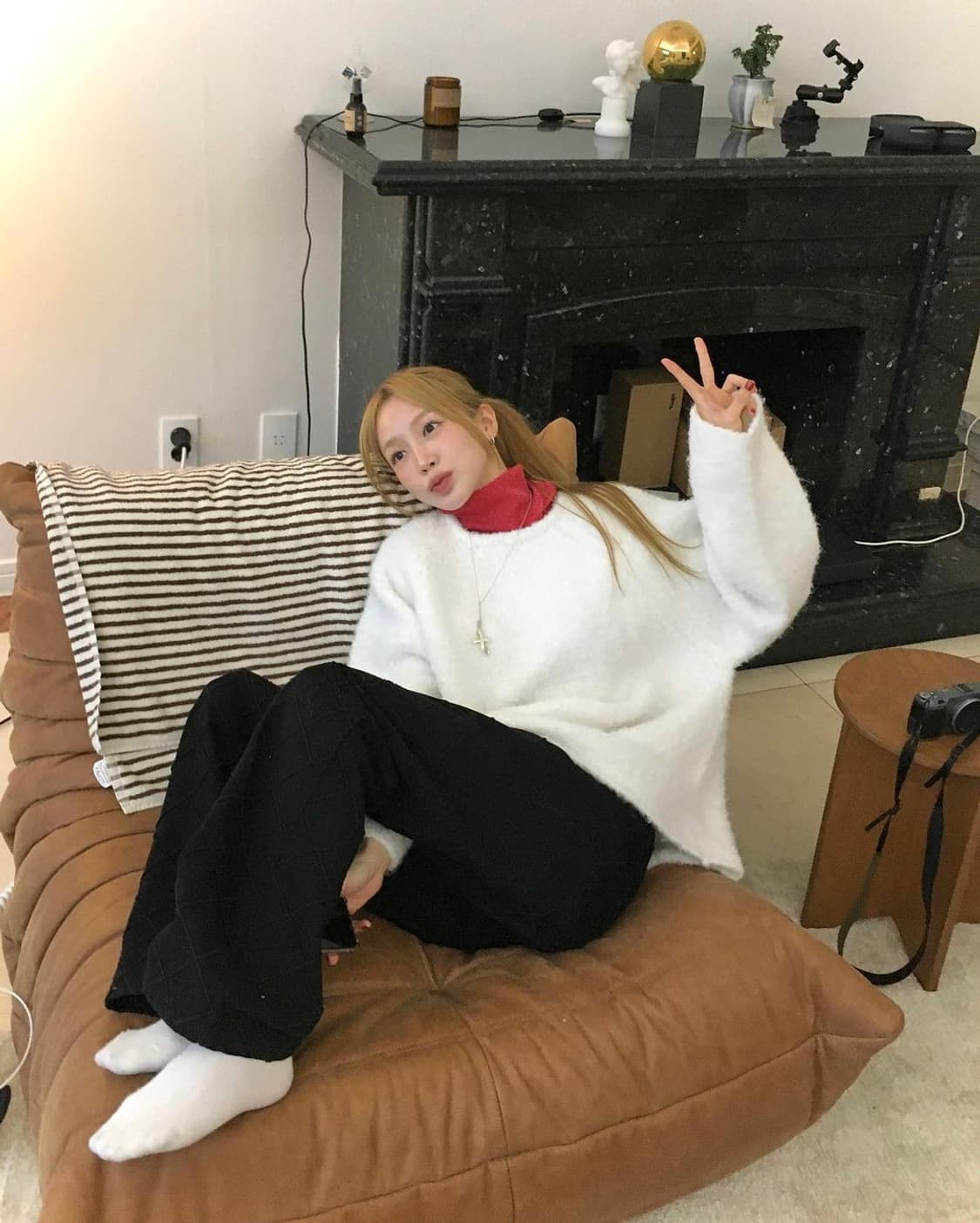 오버듀플레어 furry wool knit 퍼리 울 니트 상품이미지7