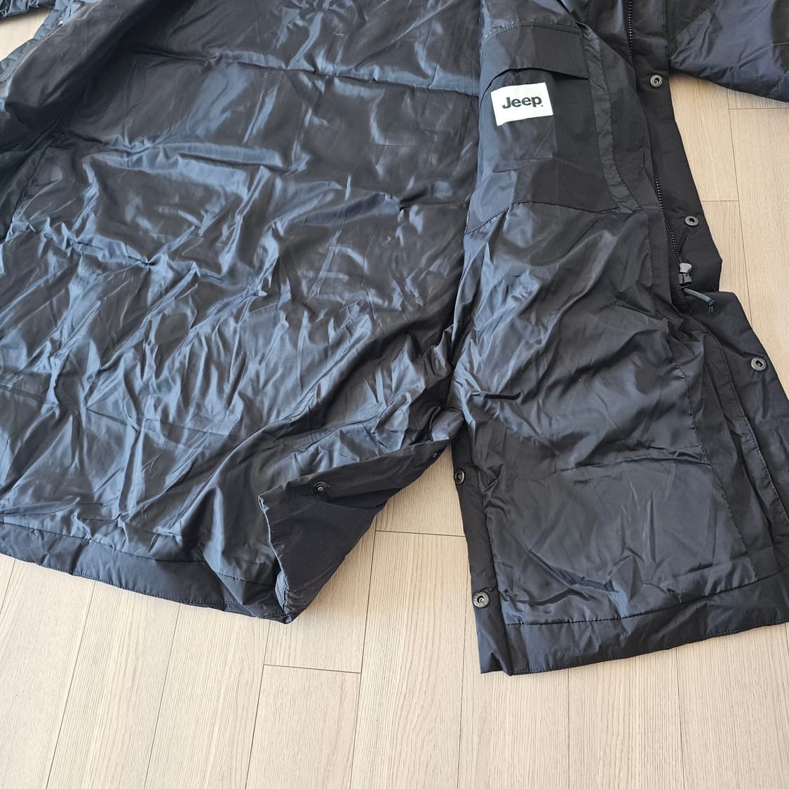 M 95 (체감 100 105 L~XL) JEEP 지프 롱패딩 다운 패딩 상품이미지5