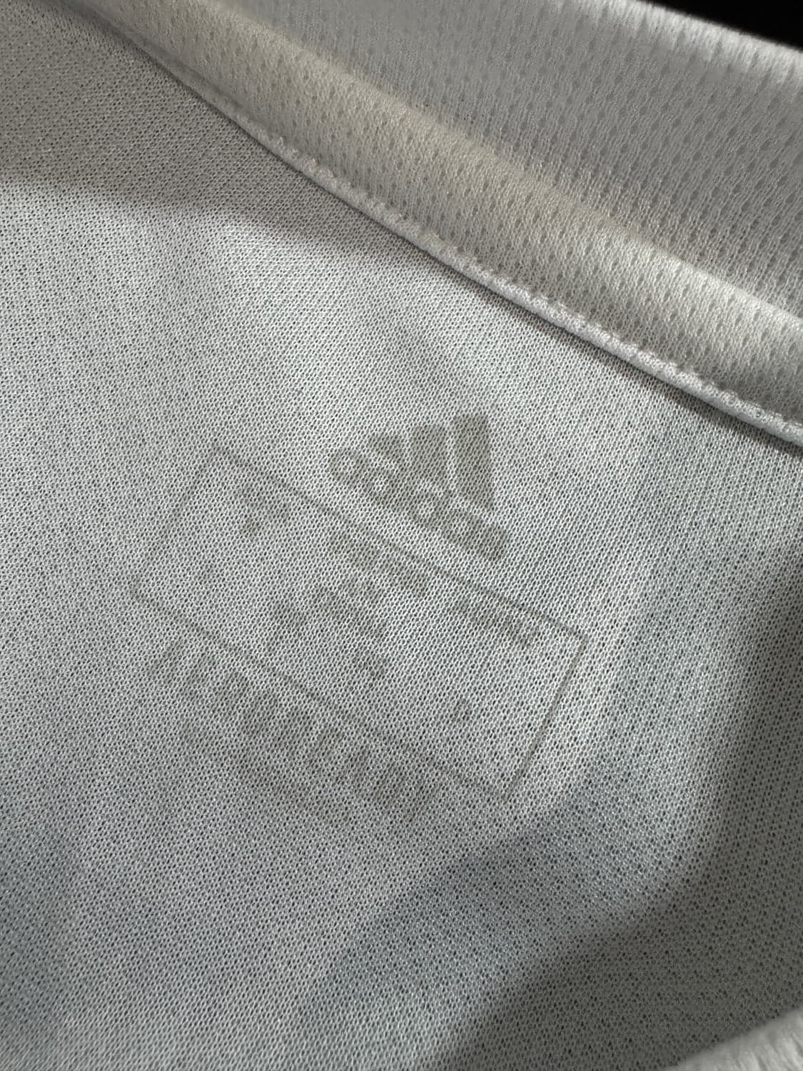 아디다스 화이트 블랙 삼선 기능성 긴팔티 M 상품이미지3