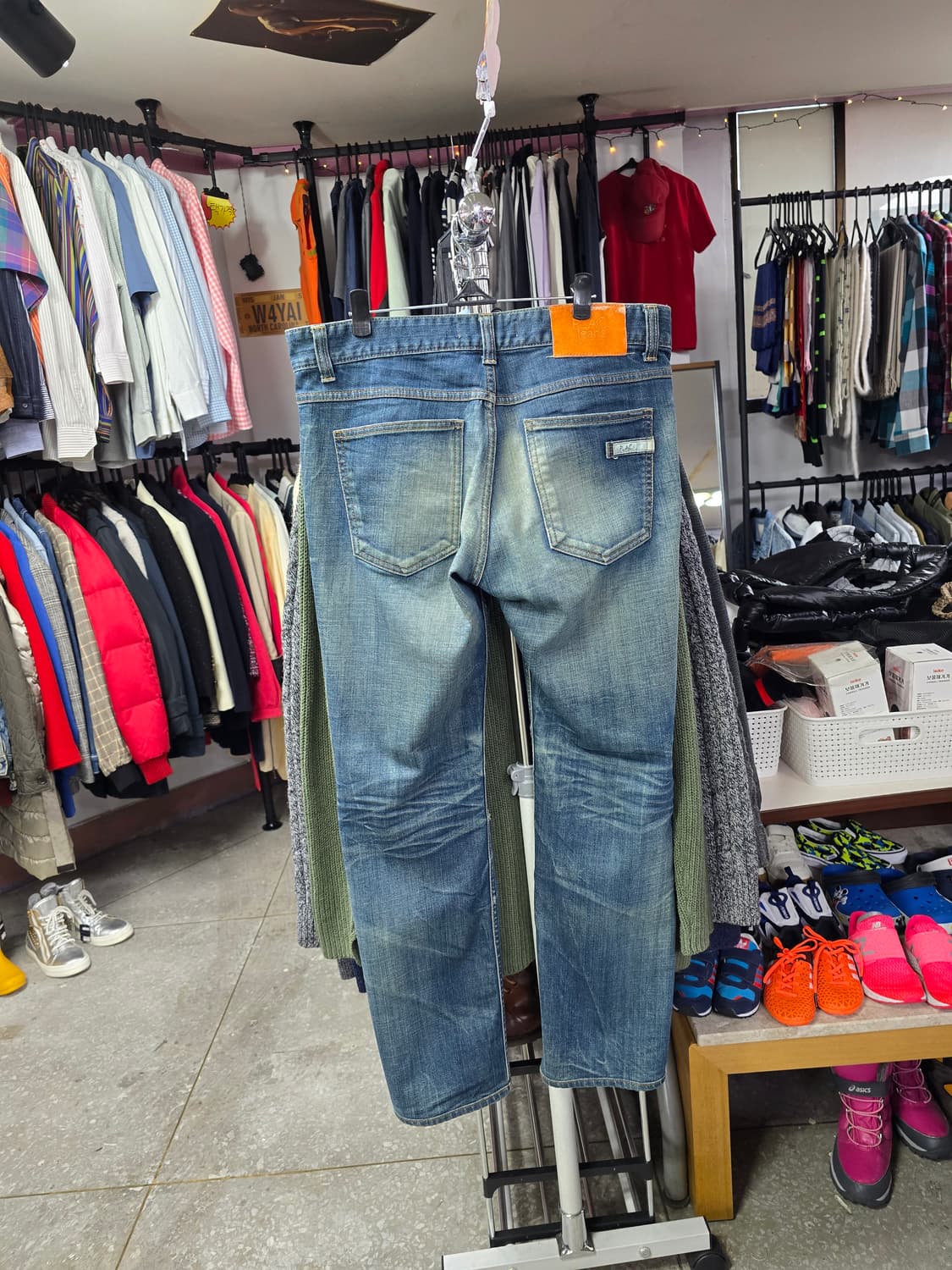 플랙진 빈티지 데님 청바지 (1406) 상품이미지2