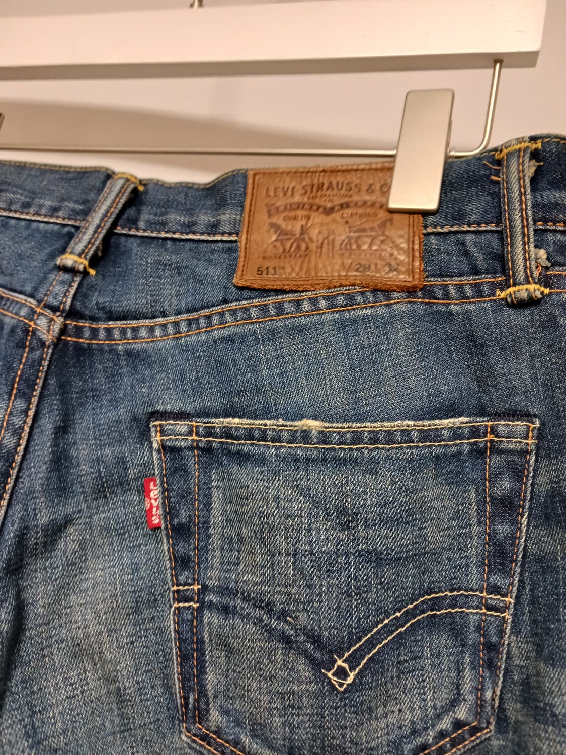 리바이스 슬림스트레이트 데님팬츠 511 일본제작 상품이미지6