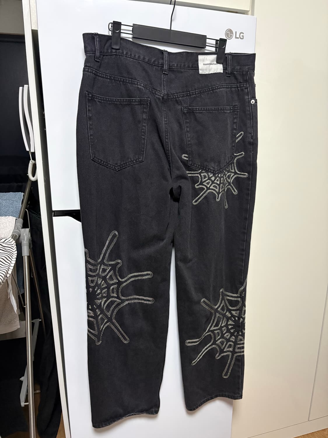 디네뎃 거미줄바지 팔아요 상품이미지2