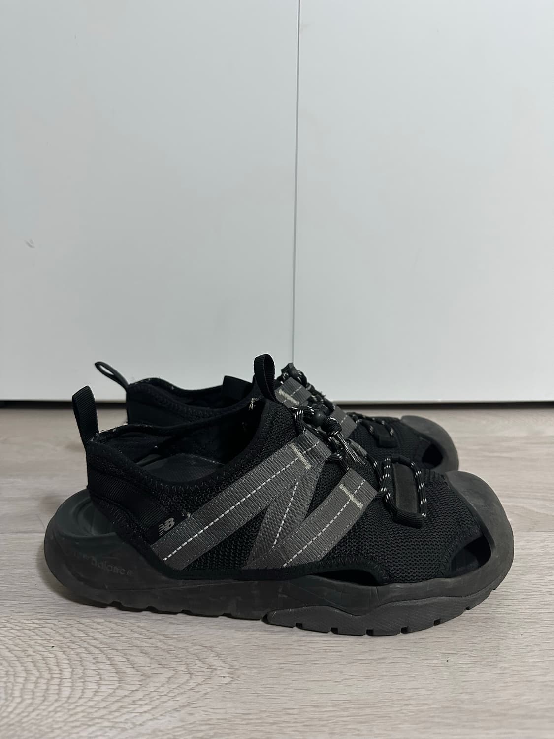 뉴발란스 4205 코브 슬리퍼 샌들 270 블랙 상품이미지6