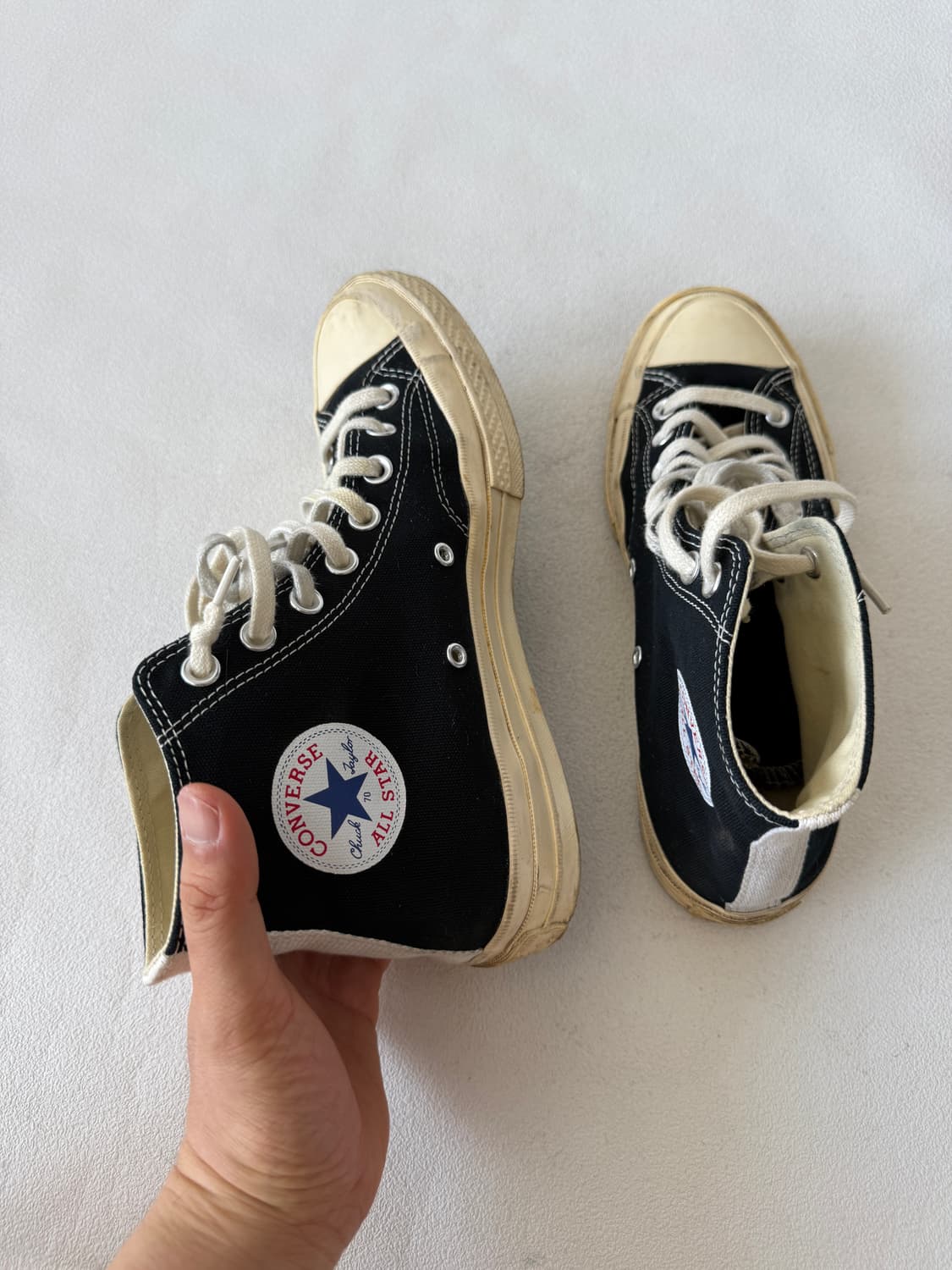 [260]컨버스X꼼데가르송 척테일러 하이 상품이미지6