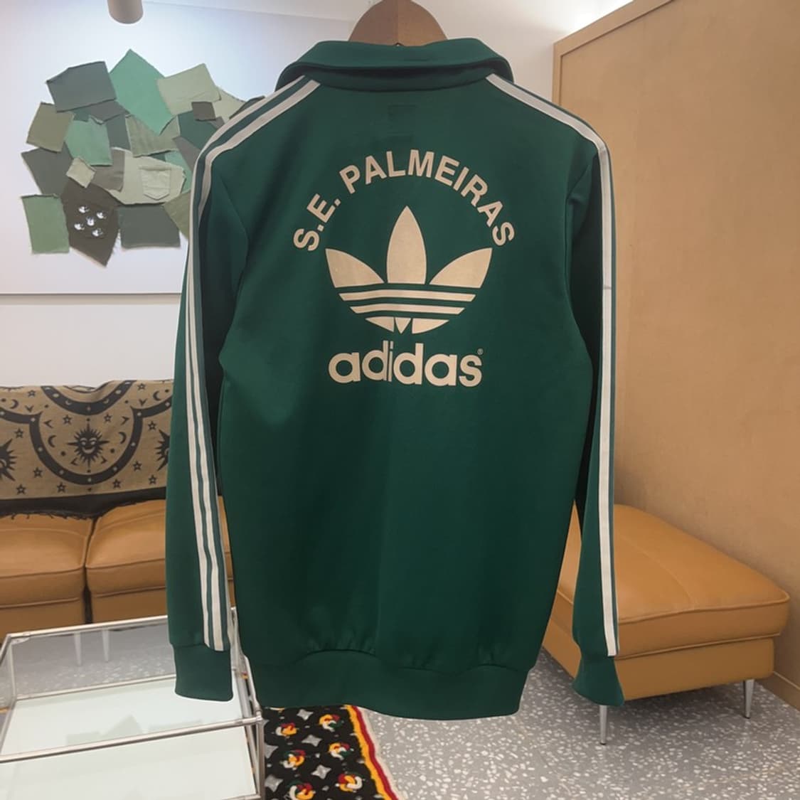 아디다스 올드스쿨 팔메이라스 딥그린 트랙탑 져지 집업 95 C07238 상품이미지4