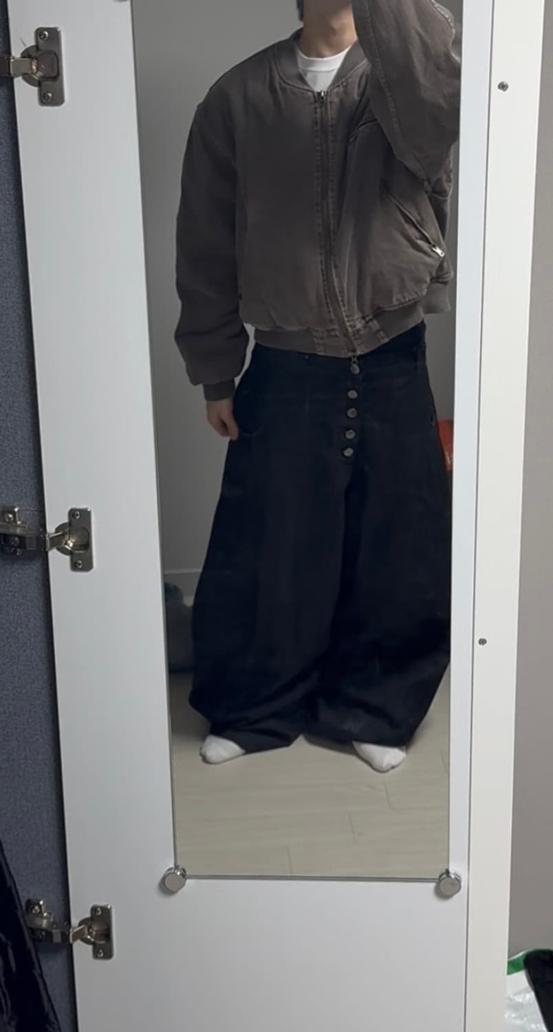 크롭 봄버자켓 상품이미지4