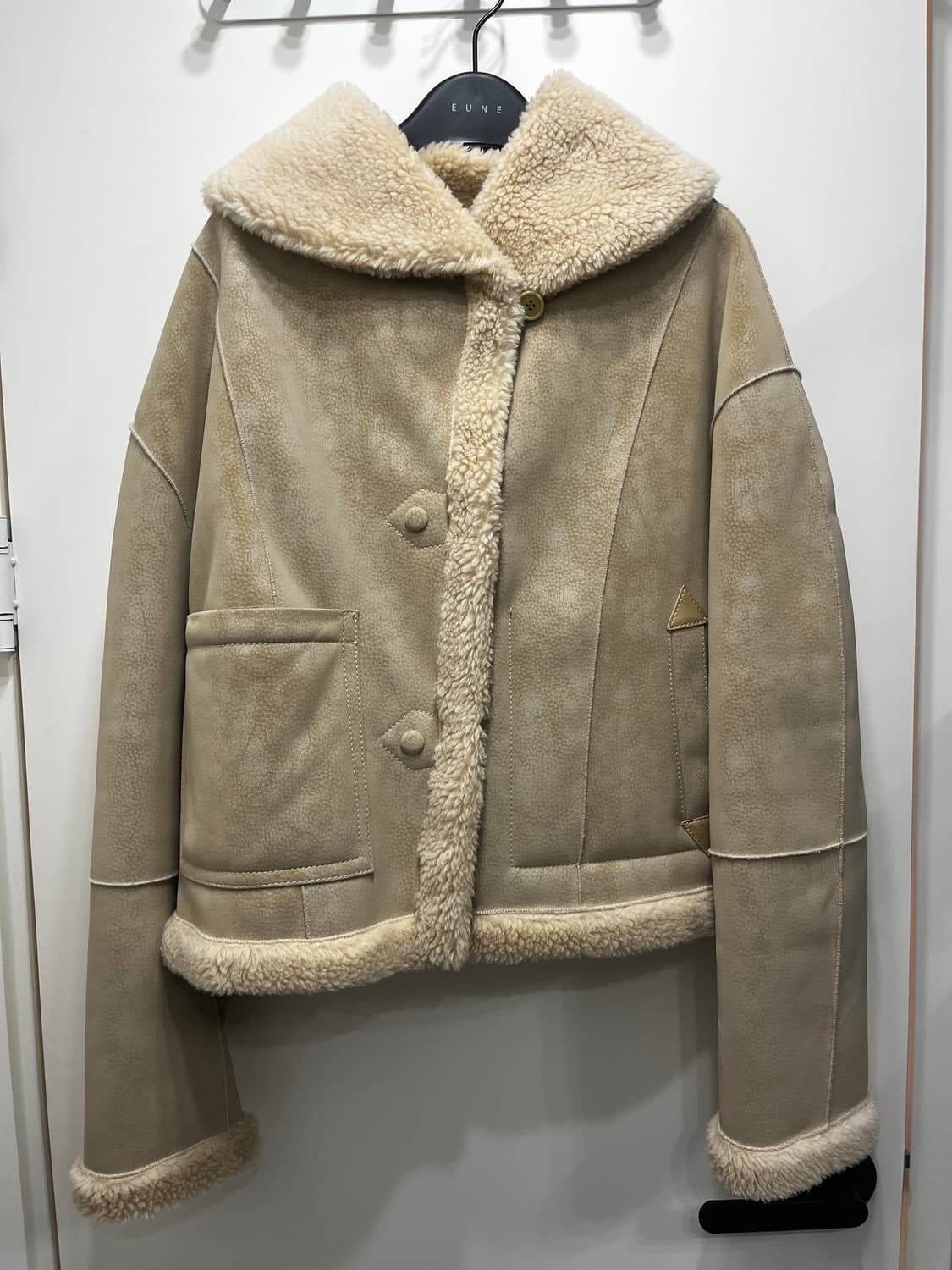 더오픈프로덕트/오픈와이와이 투웨이 무스탕 상품이미지1