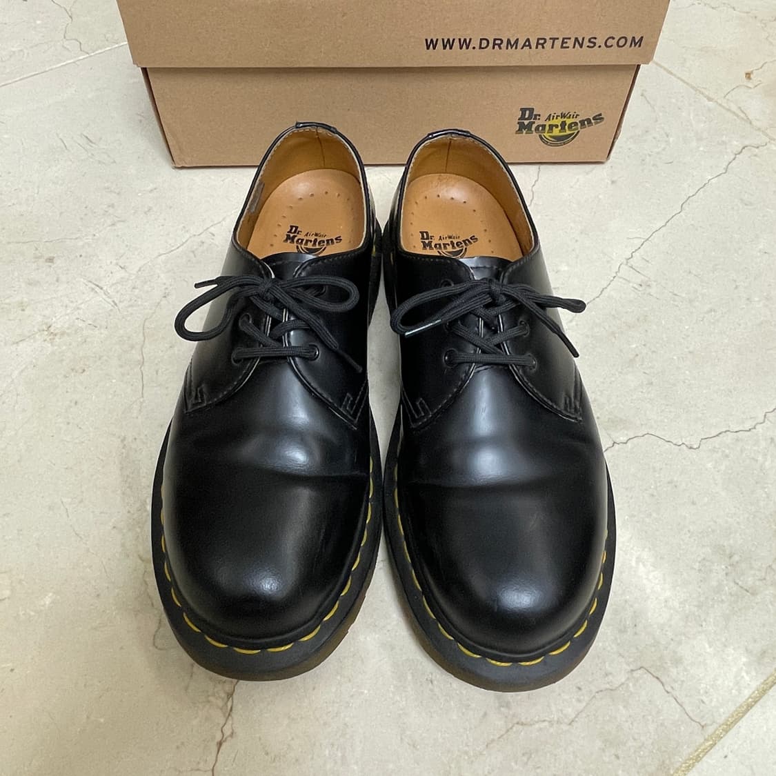 (240)닥터마틴 1461 스무스 블랙 uk5 상품이미지2