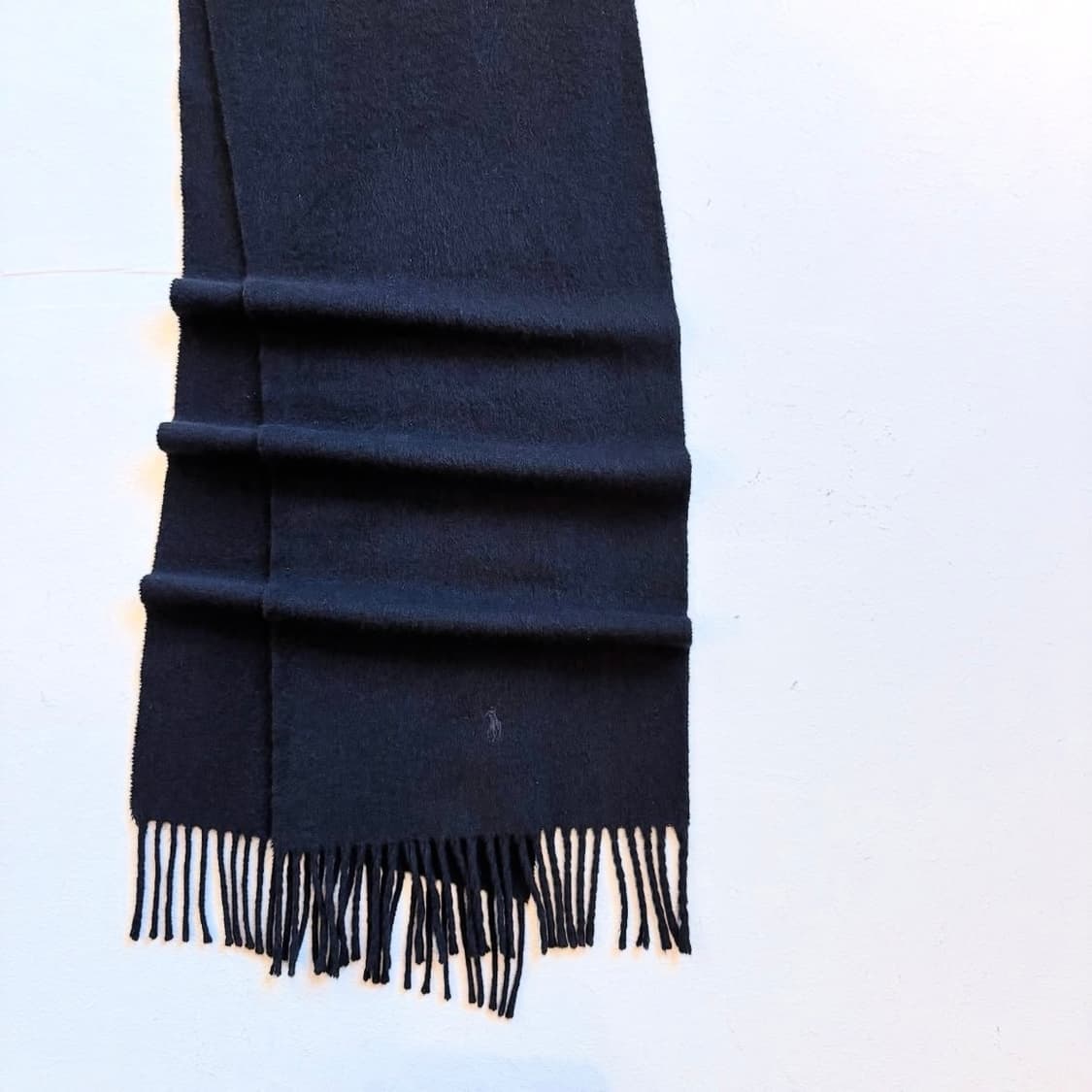 폴로랄프로렌 블랙 울 머플러 상품이미지4