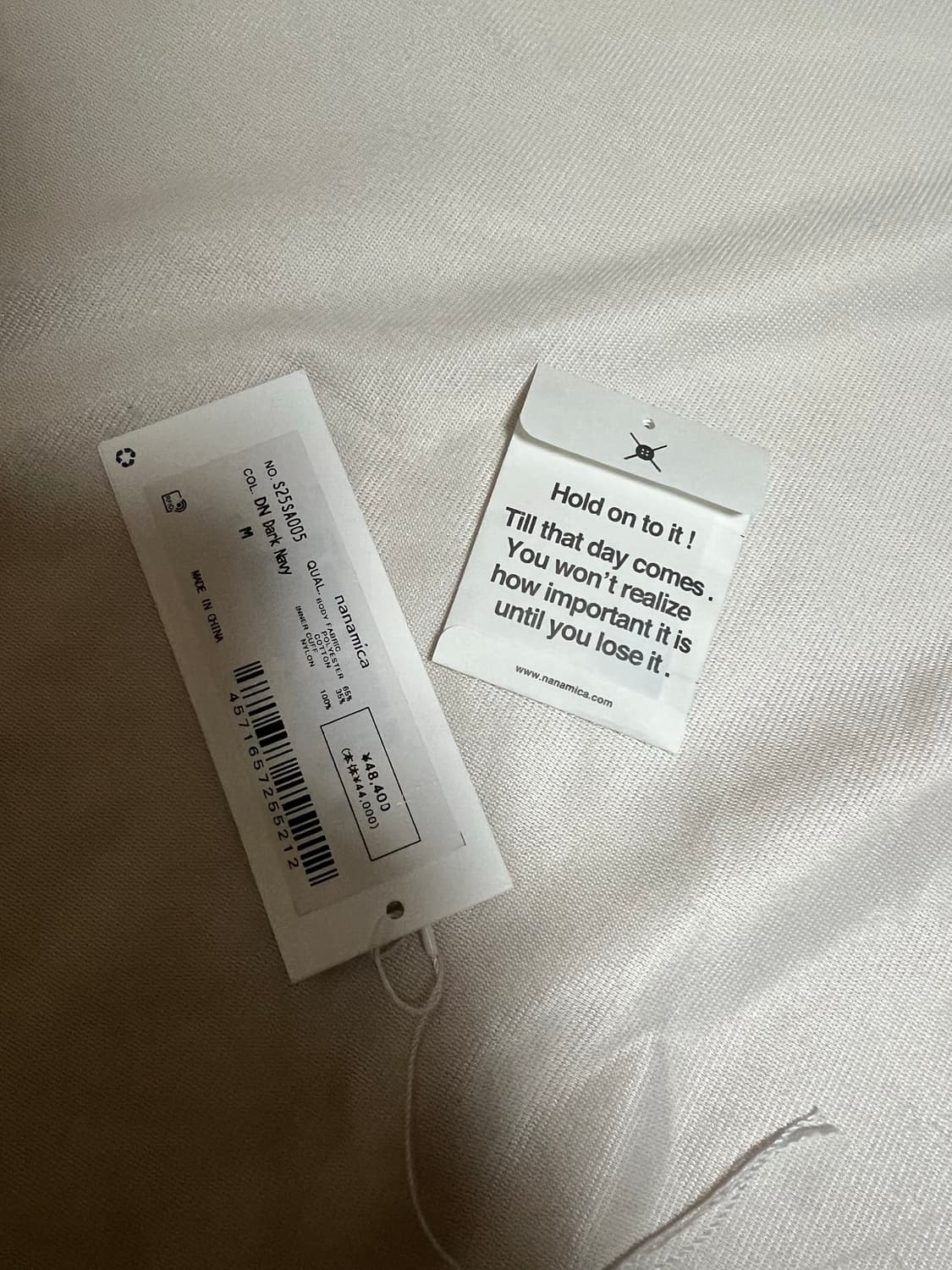 나나미카 후디드 덱 자켓 네이비 m 상품이미지4