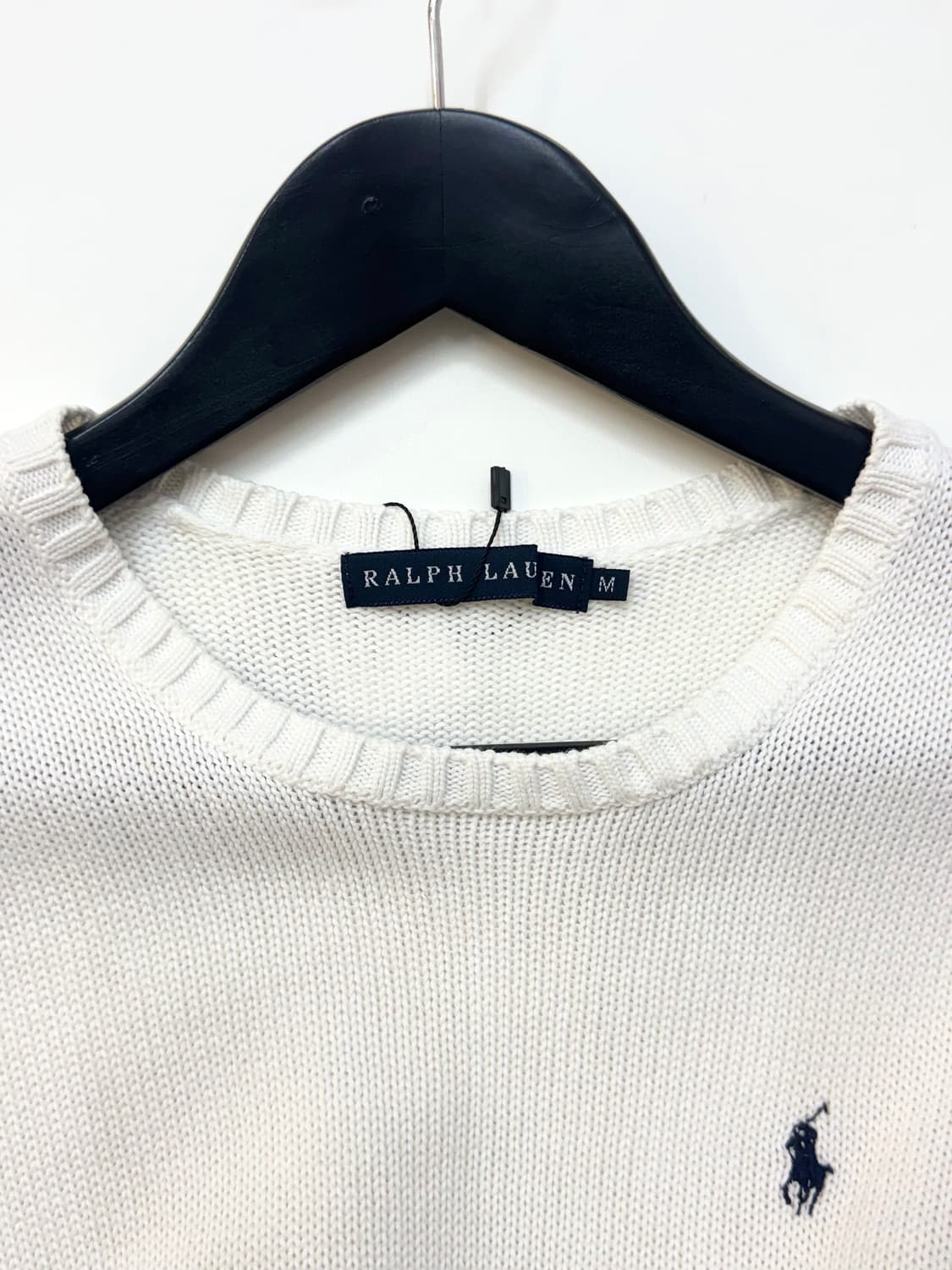 Polo Ralph Lauren 폴로 랄프로렌 화이트색상 반소매 니트 상품이미지7
