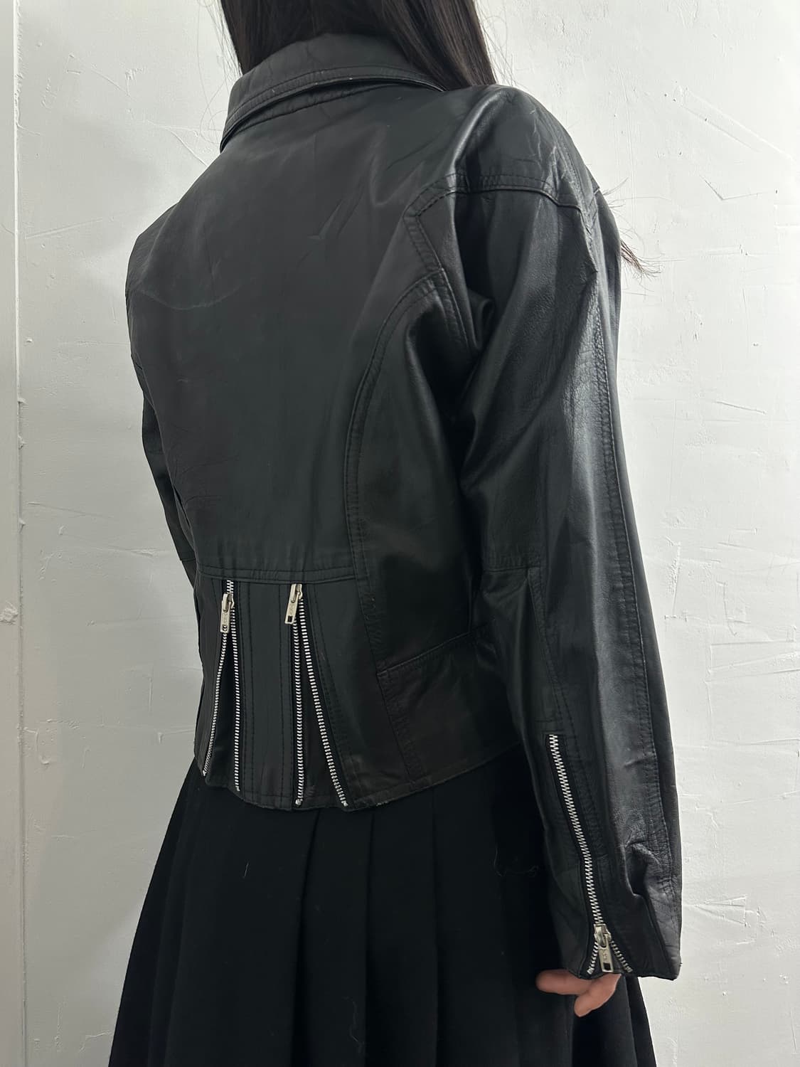 genuine leather jacket 상품이미지4