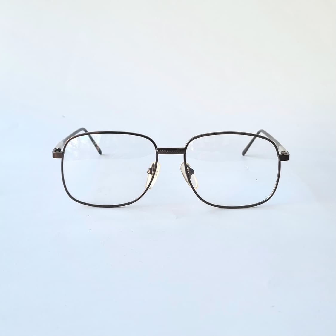 데드스탁 앤티크 브릿지 디테일 스퀘어 메탈 안경테 755 상품이미지1