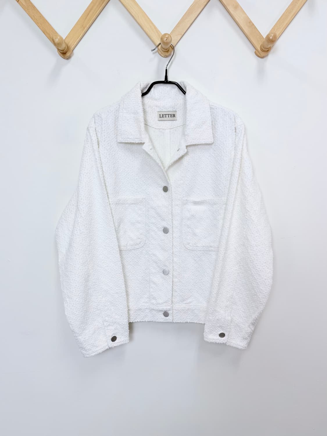 레터 LETTER 트위드 자켓 상품이미지4