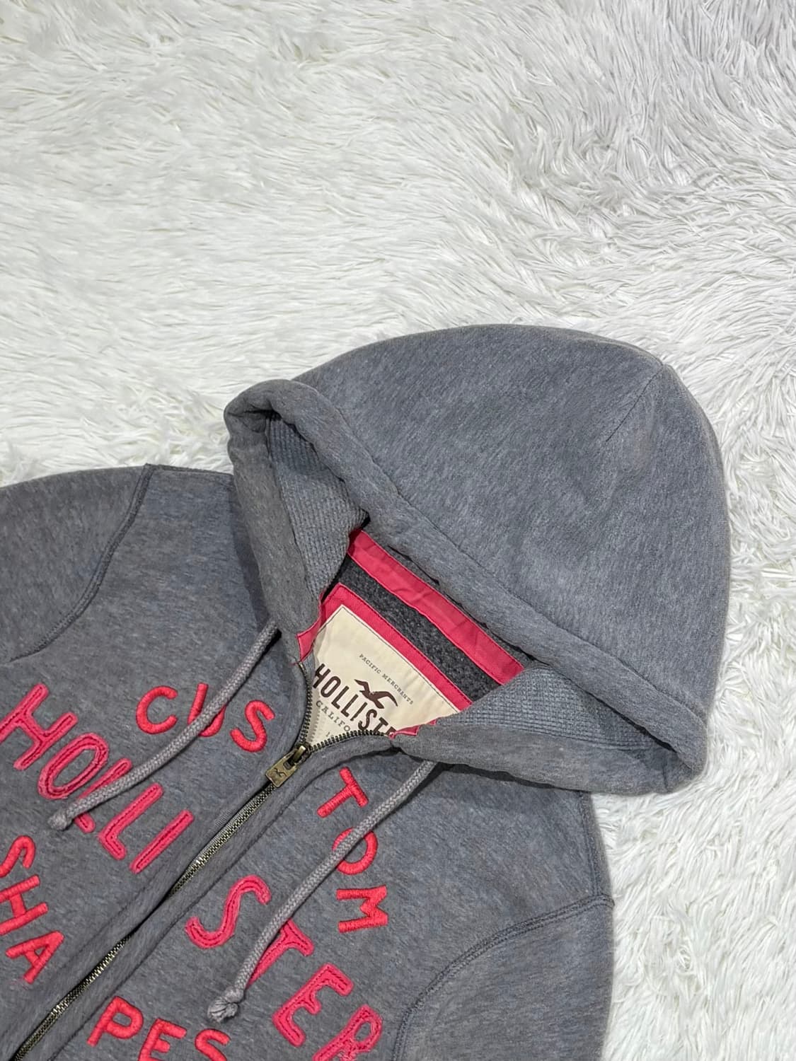 홀리스터 빅로고 후드집업 상품이미지4