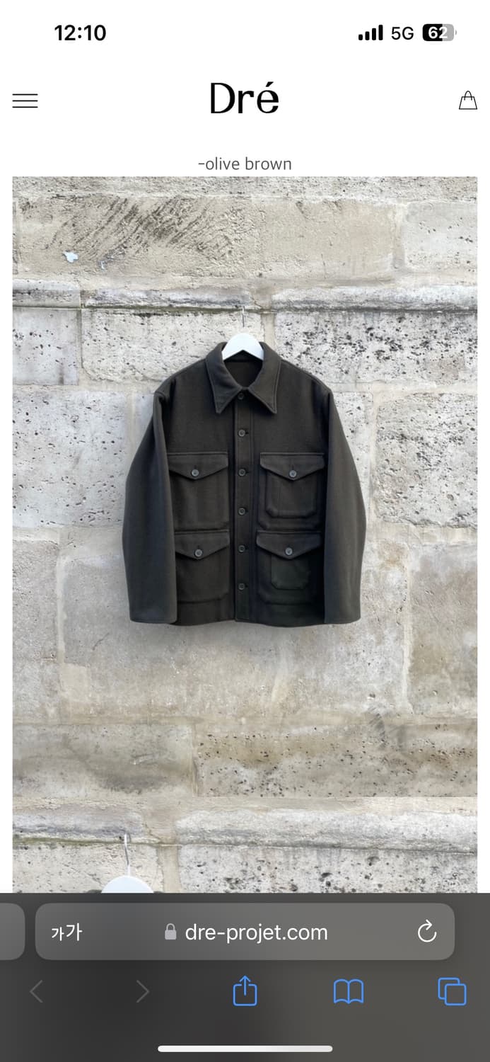 드레프로젝트 MC 자켓 올리브 4 상품이미지1