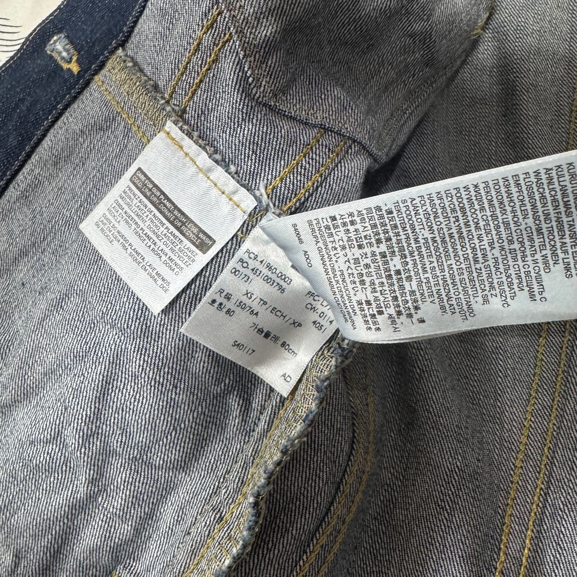 리바이스 데님 트러커 자켓 XS사이즈  상품이미지5