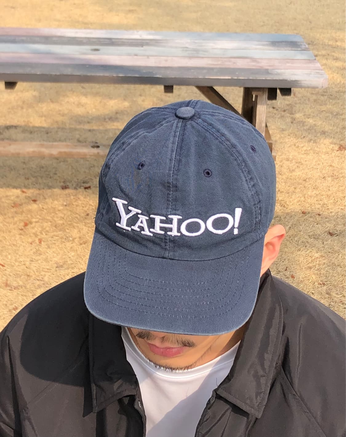 야후(YAHOO!) 로고 빈티지 볼캡 상품이미지4