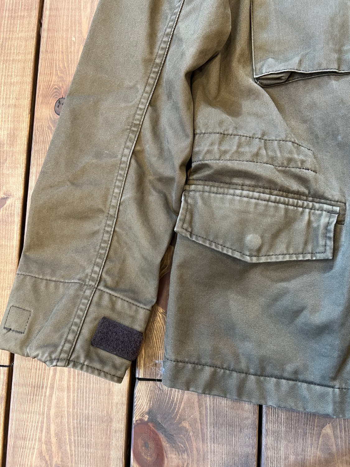 히스테릭 글래머 카키 핑크 야상 상품이미지9