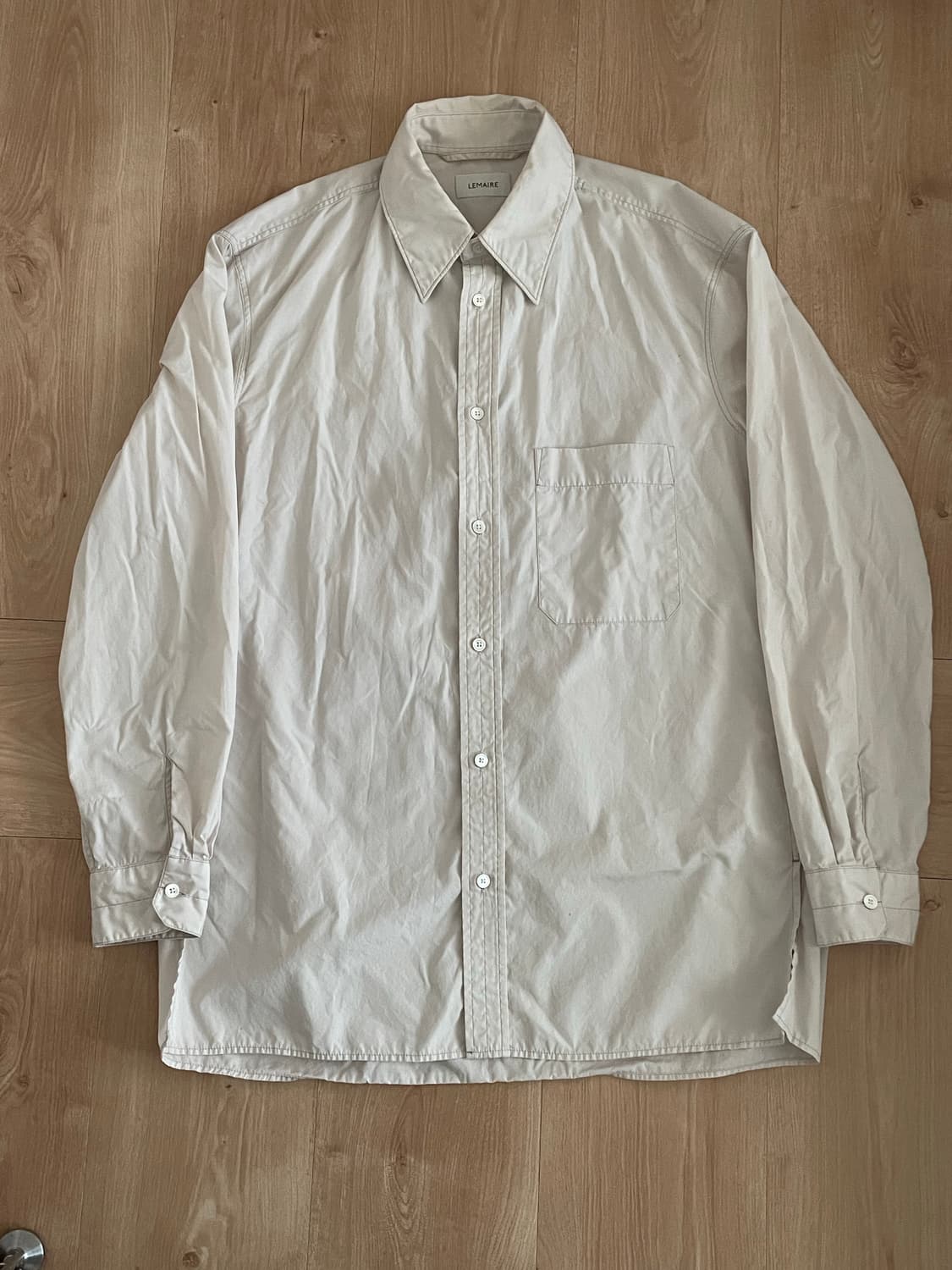 르메르 21ss 코튼 포플린 셔츠 상품이미지1