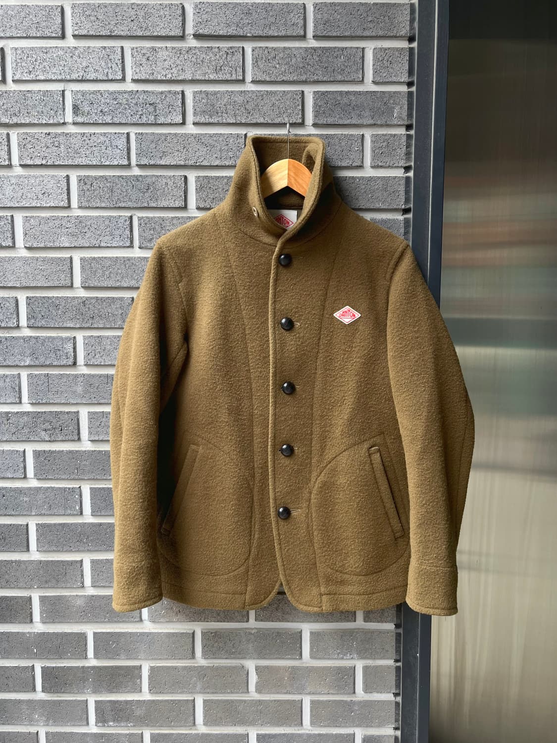 DANTON 단톤 울 숏코트 올리브 그린 38 상품이미지1