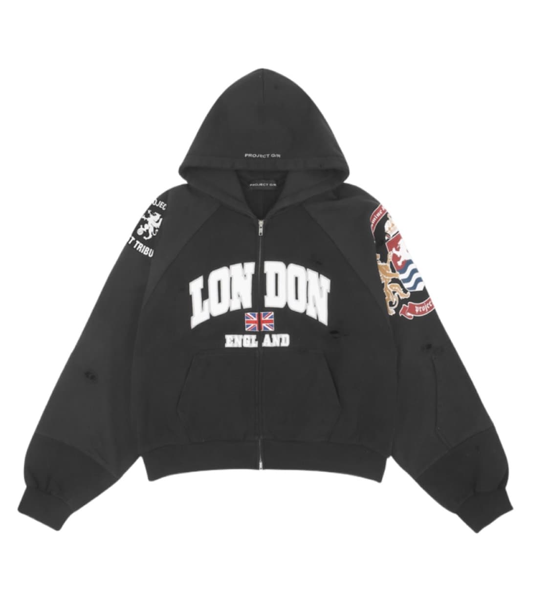 PROJECT GR HOODED ZIP-UP 상품이미지1