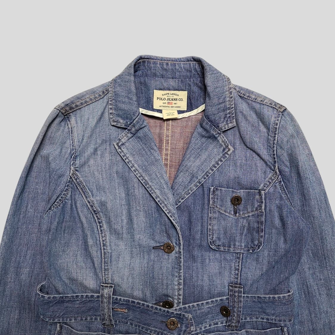 폴로랄프로렌 빈티지 숏데님자켓 상품이미지3