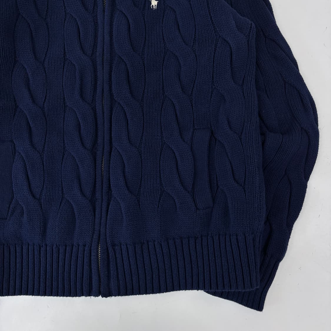 폴로 니트 집업 상품이미지5