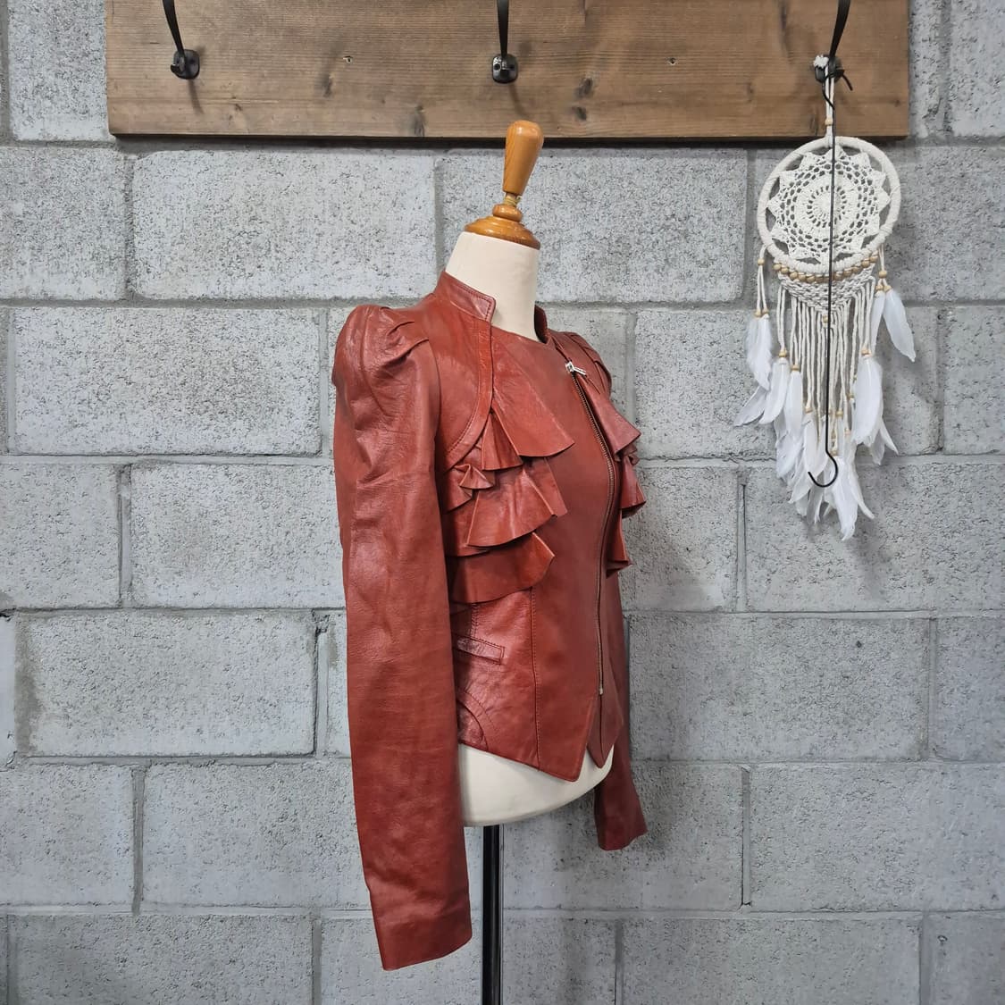 에고이스트 프릴 양가죽자켓  상품이미지2