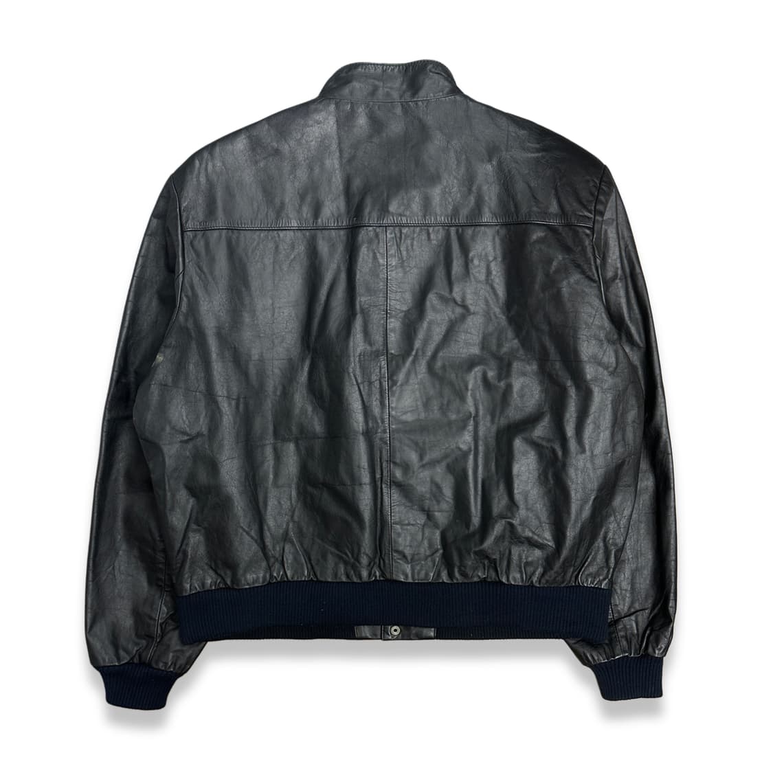 80s Harley-Davidson 레더 봄버 자켓 L 상품이미지2