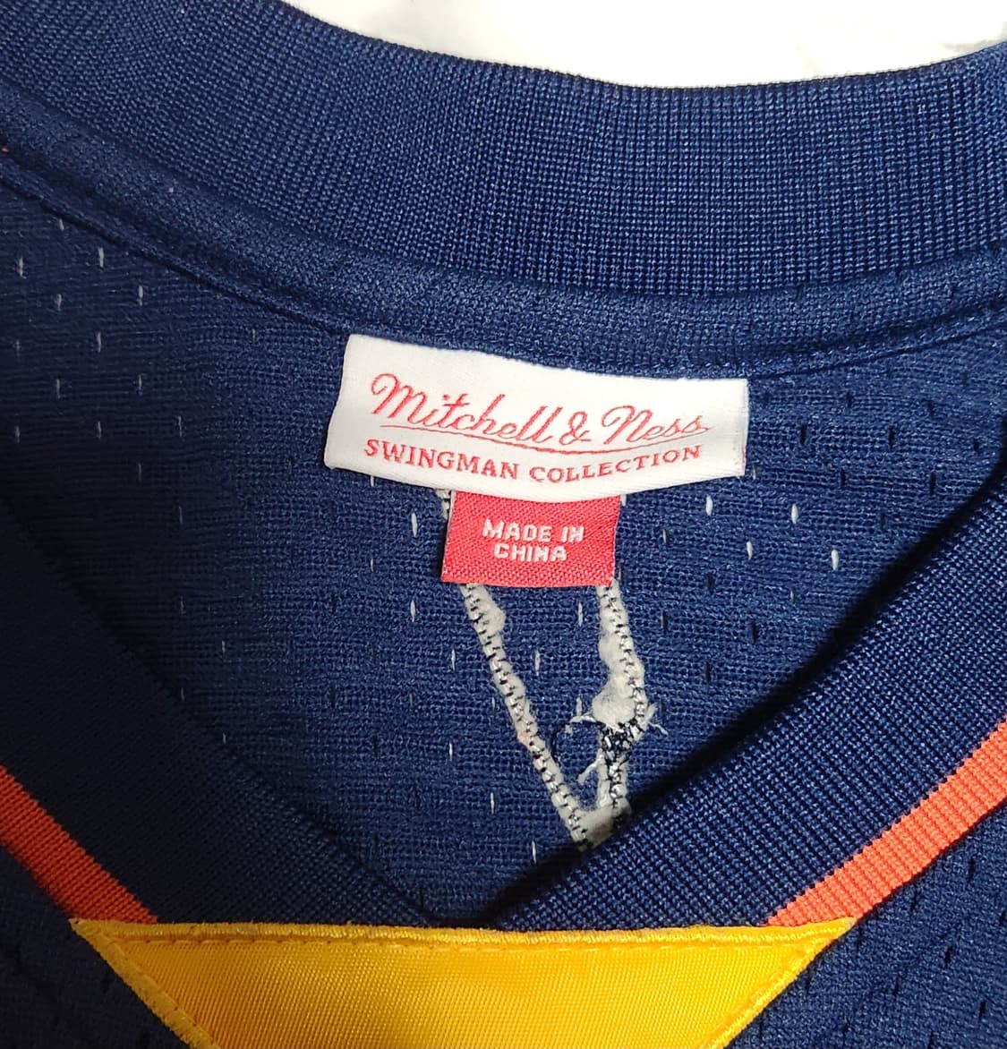 미첼앤네스 골든 스테이트 워리어즈 스윙맨 저지 스테판 커리 농구복 상의 상품이미지7