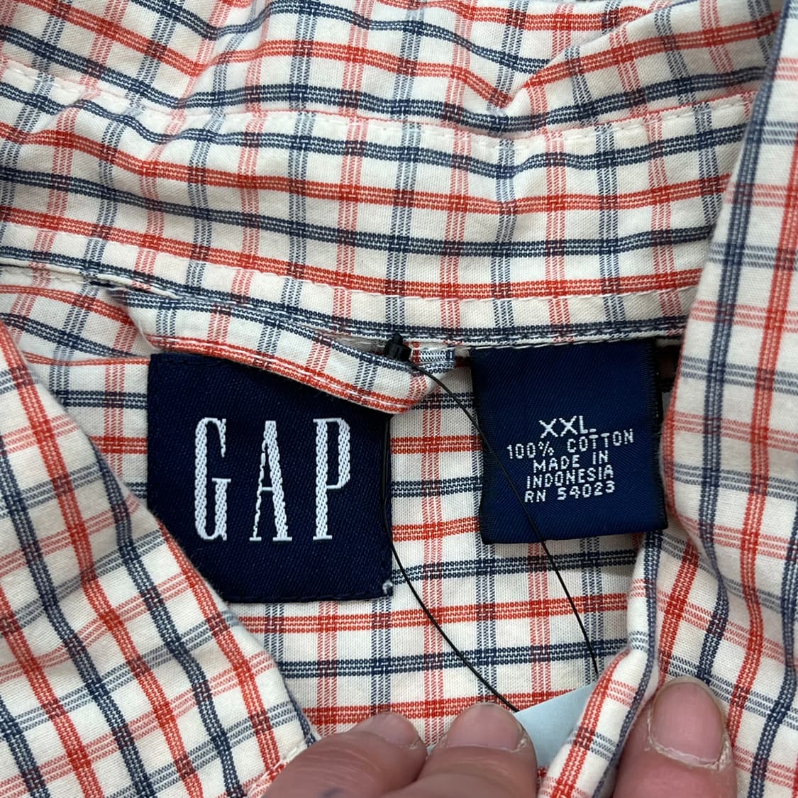 갭 투포켓 체크셔츠 r2245 상품이미지5