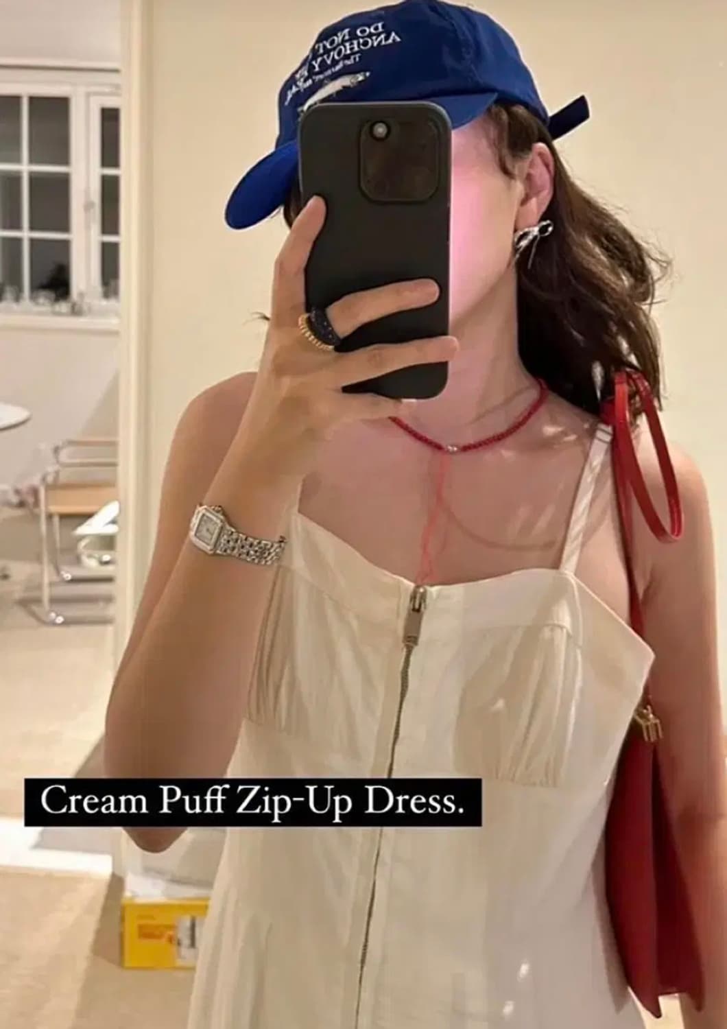 더바넷 x 리본빛 ribbonbit 집업 드레스 상품이미지3