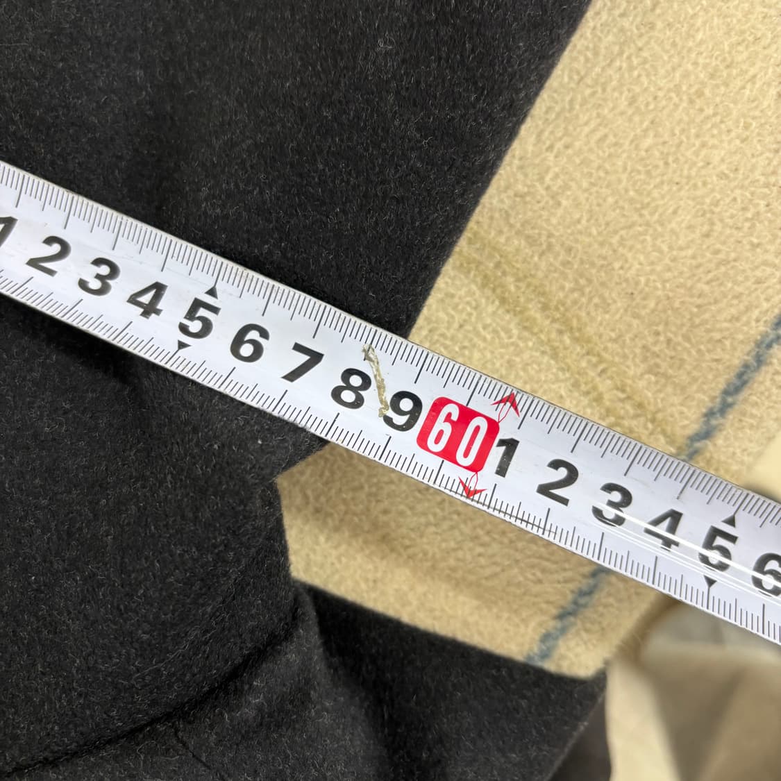 로가디스 캐시미어 블랙 롱 코트 상품이미지6