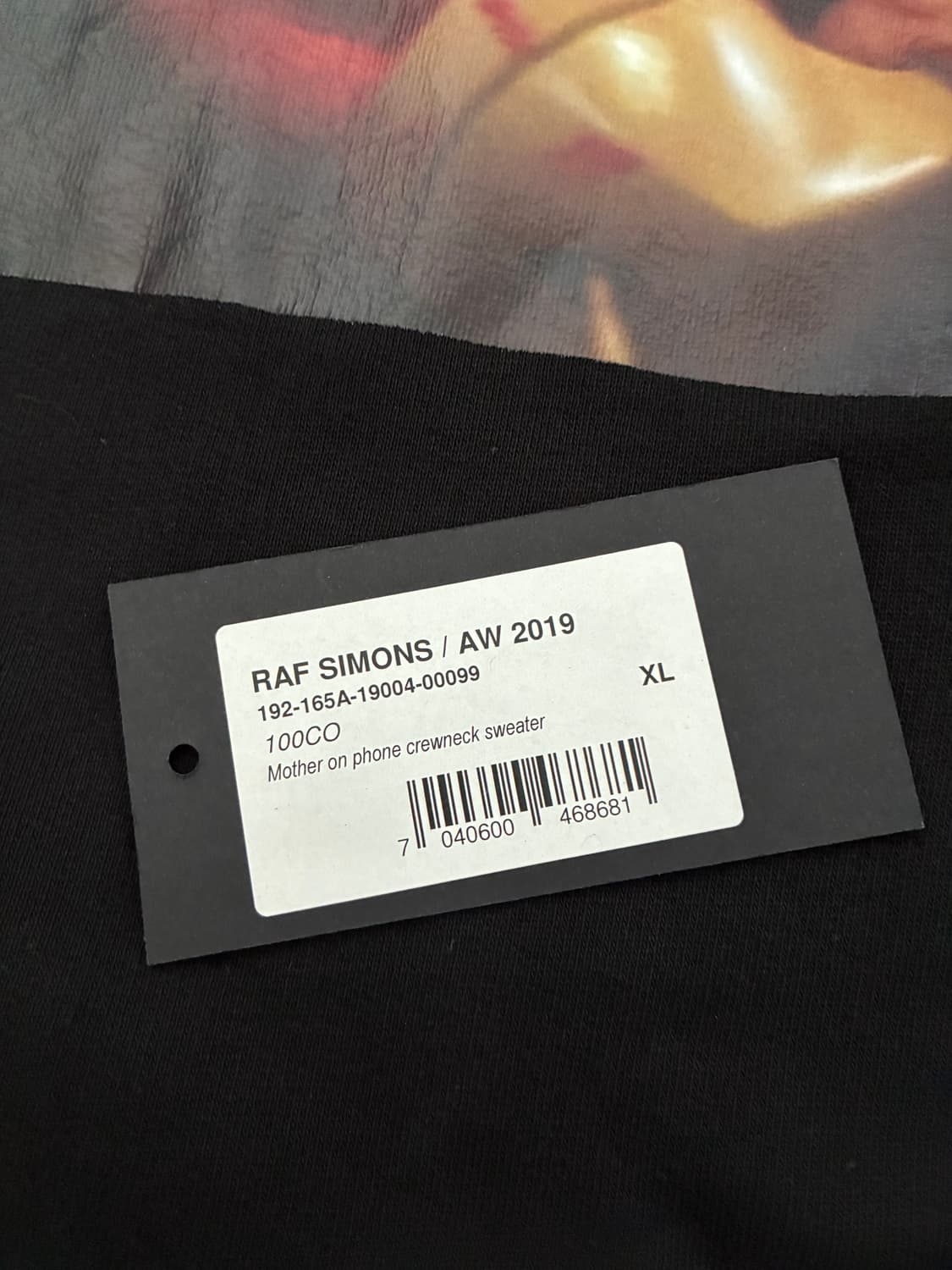 라프시몬스 19aw 맨투맨 상품이미지4